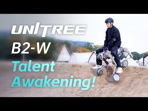 Unitree B2-W Talent Awakening! 🥳